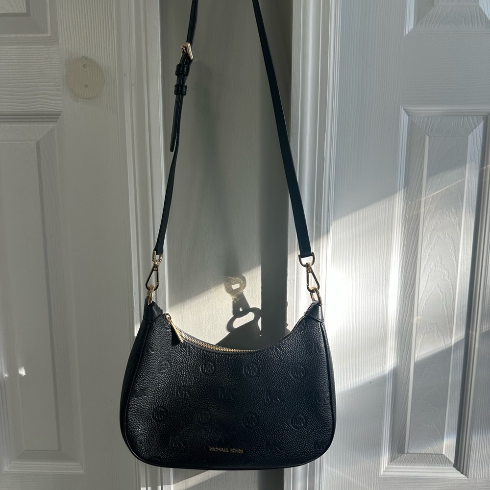 MK black purse.